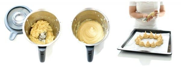 La masa a choux en dos pasos