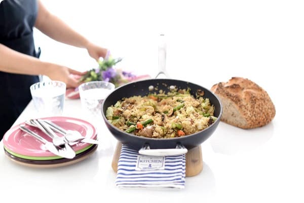 Quinoa con verduras a la parrilla | Velocidad Cuchara