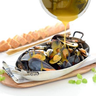 Mejillones Zamoranos en salsa picante