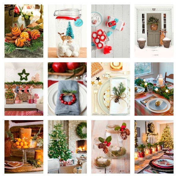 Para preparar la mesa en Navidad