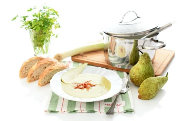 Vichyssoise con peras en Thermomix®