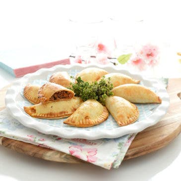 Empanadillas de carne al horno