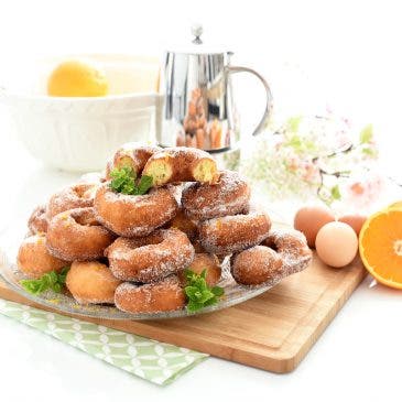 Rosquillas de naranja