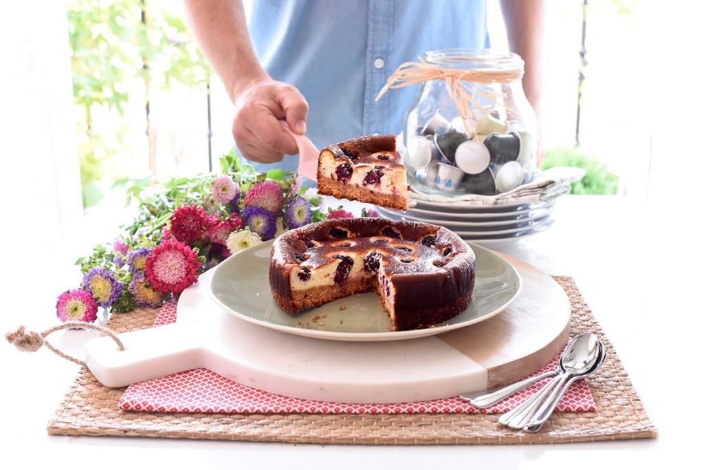 Tarta de moras, un pequeño y sabroso tesoro