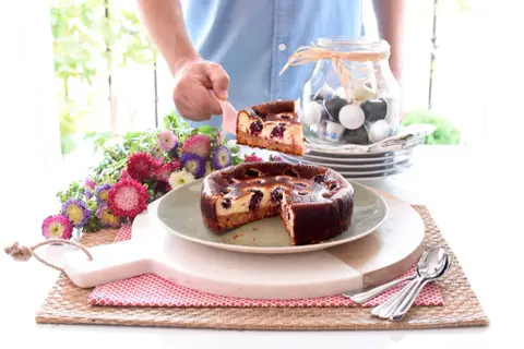 Tarta de moras, un peque&ntilde;o y sabroso tesoro