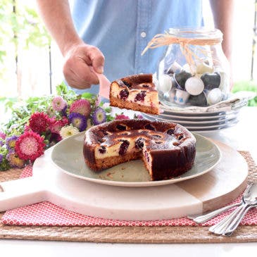 Tarta de moras, delicioso pecado