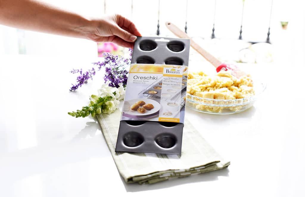 Molde para Nueces de Moscú, antiadherente