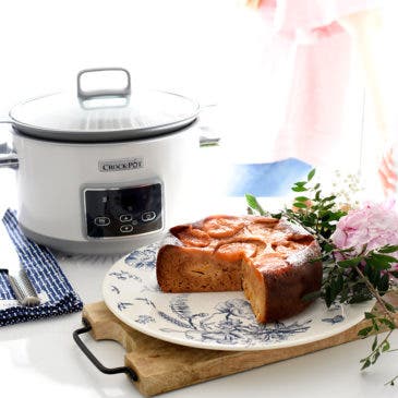 Cake de melocotones en Crock-Pot®