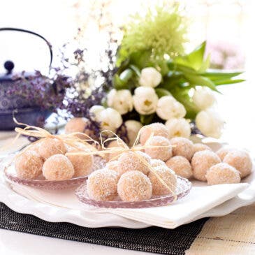 Bombones Raffaello con Thermomix