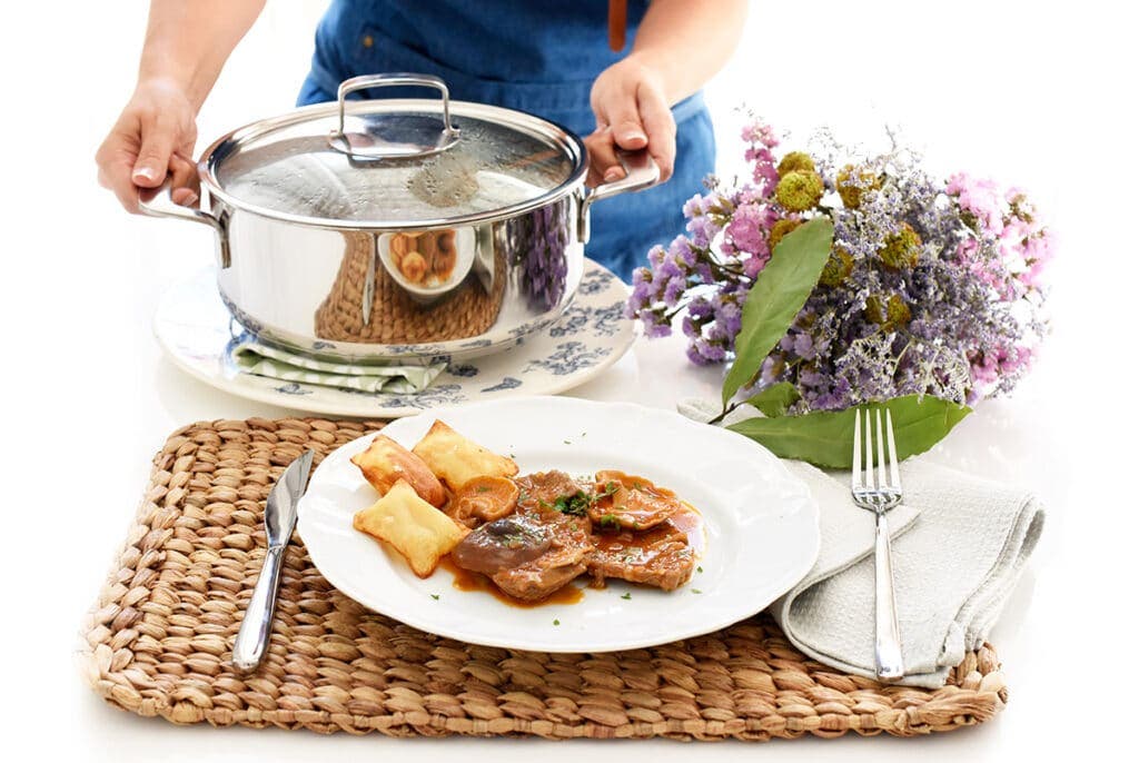 Fricandó de llata de los Hermanos Torres