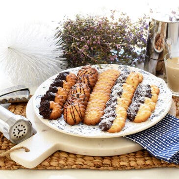 Galletas de mantequilla con pistola