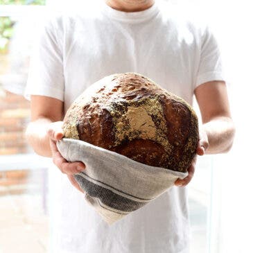 Pan de masa madre básico