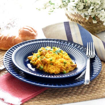 Arroz amarillo con pollo