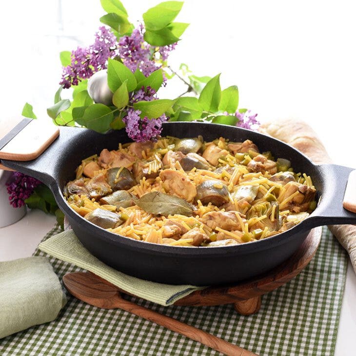 Carne de pollo Velocidad Cuchara