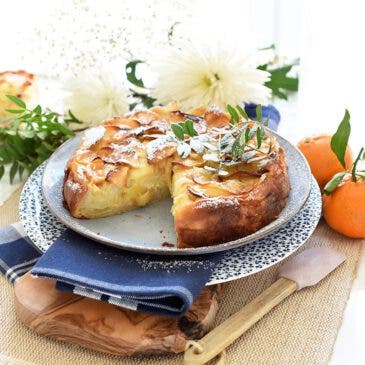 Tarta milhojas de manzana